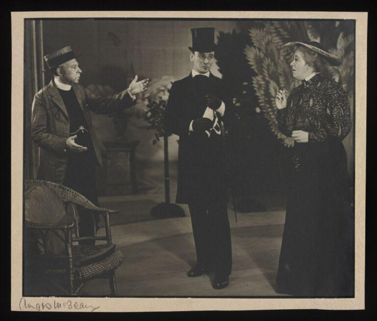 Vintage Stage Play Performance Still