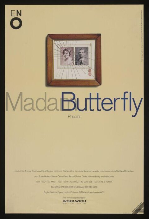 Madama Butterfly Opera Poster