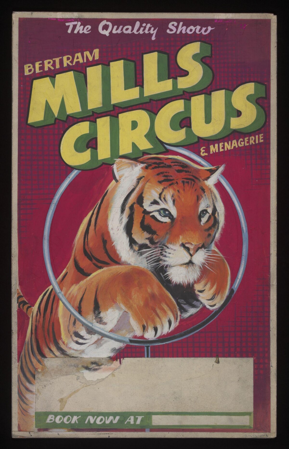 Vintage Bertram Mills Circus Poster