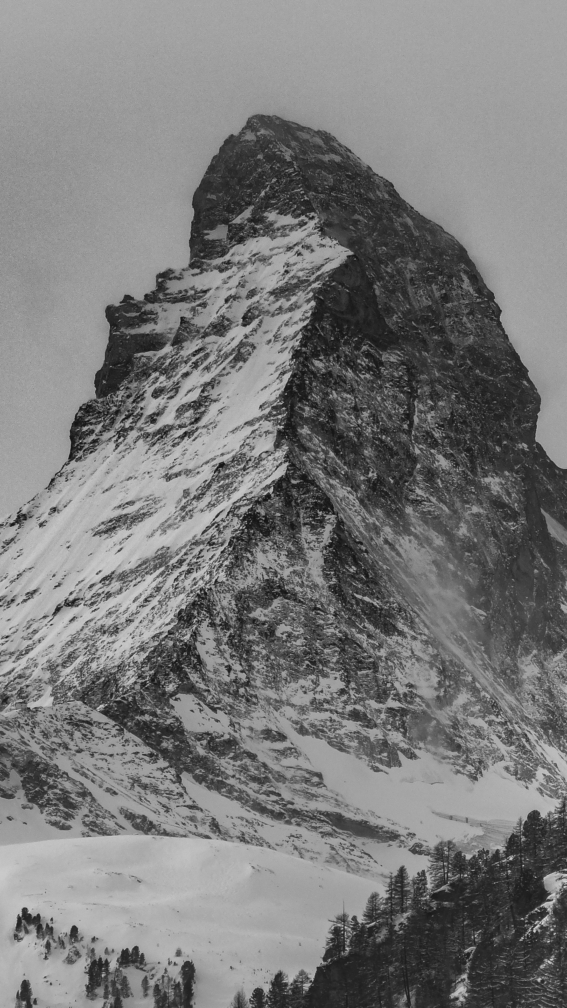 Snow-Capped Matterhorn Peak