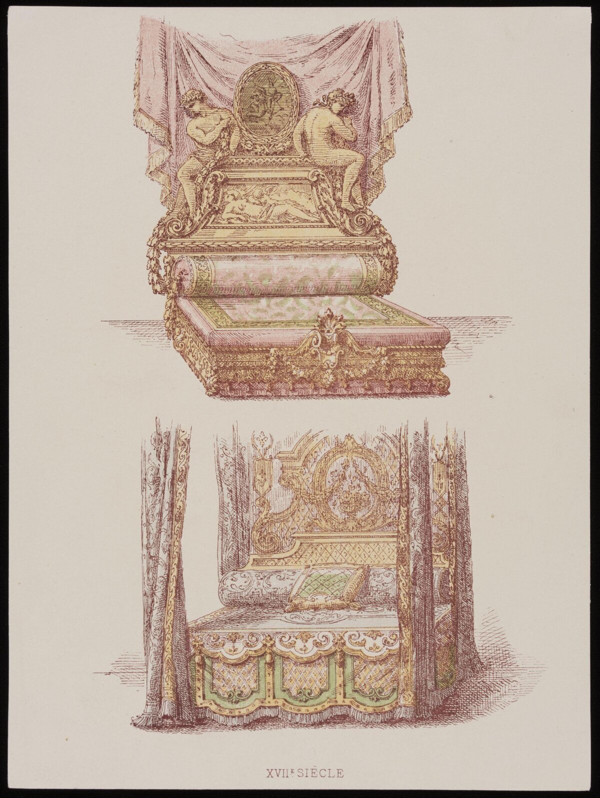17th Century French Bed Designs