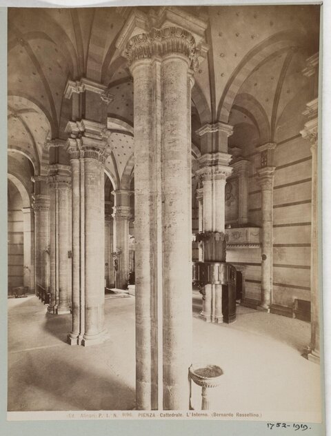 Interior of Pienza Cathedral