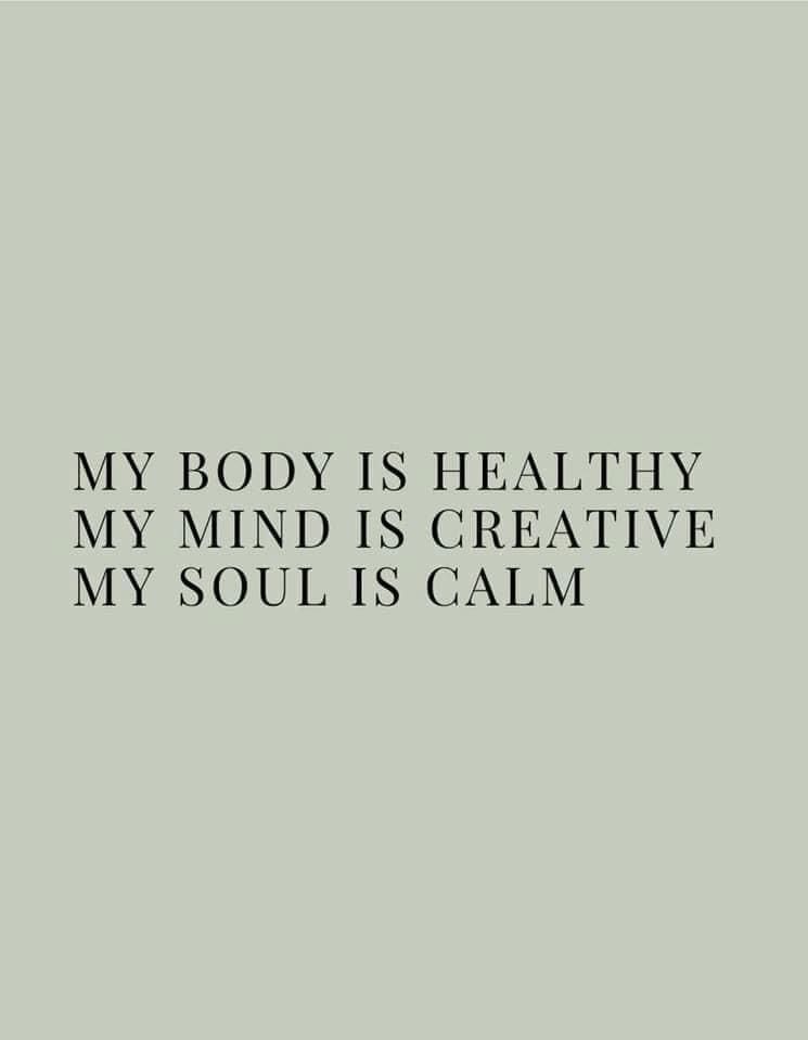 Positive Wellness Affirmation Quote