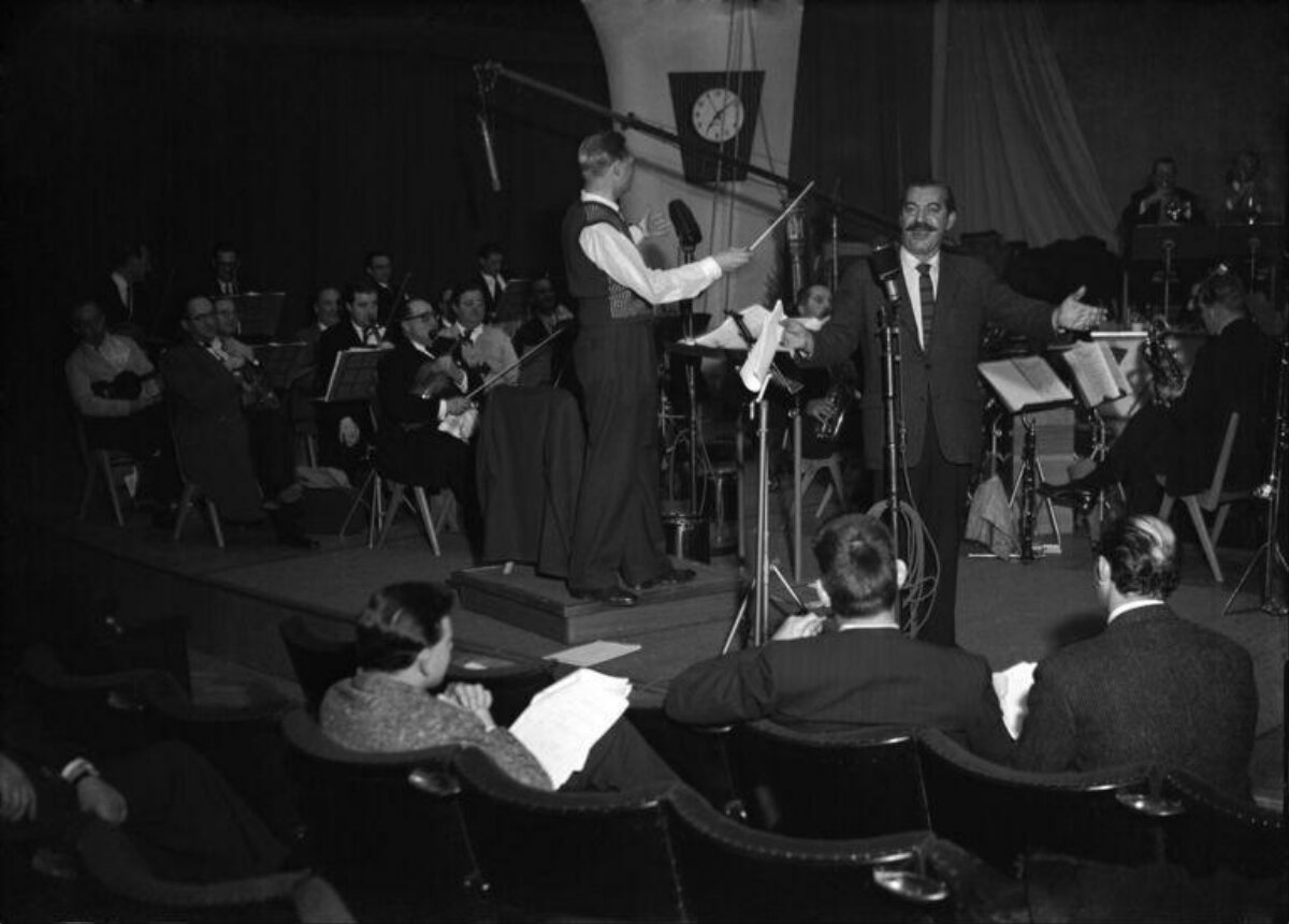 Studio Orchestra Rehearsal