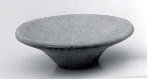 Ancient Shallow Pottery Bowl