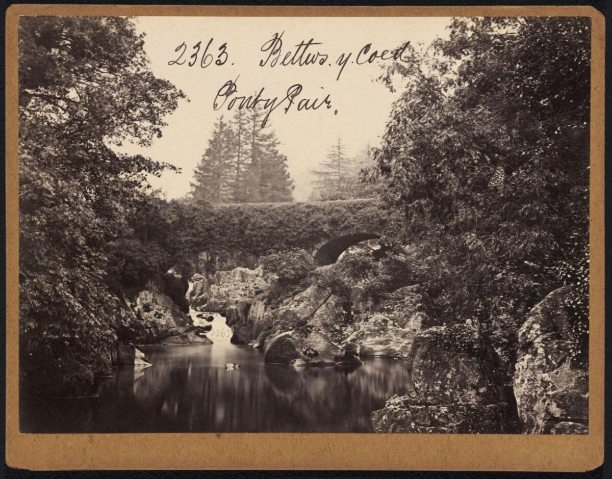 Vintage Ponty Pair River Scene