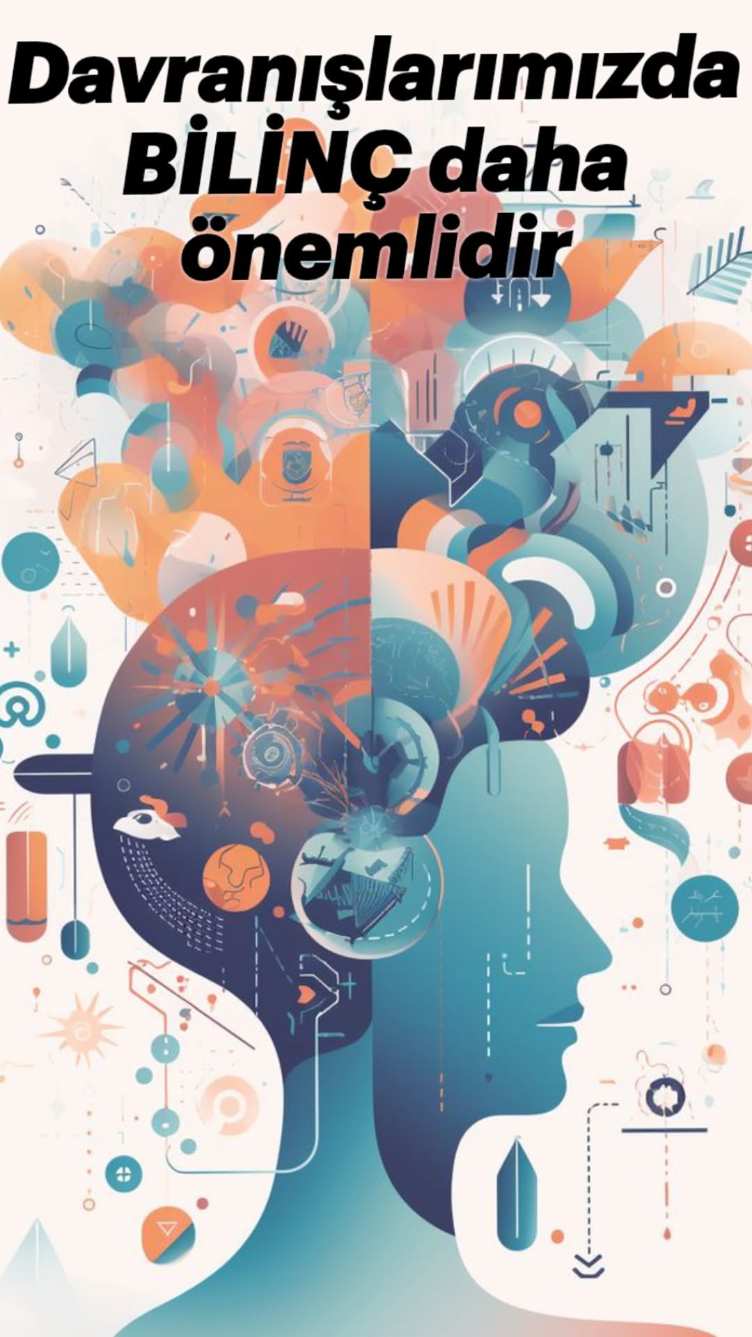 Consciousness In Human Behavior Graphic