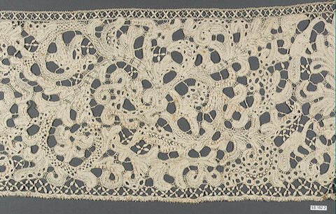Antique Handmade Lace Border