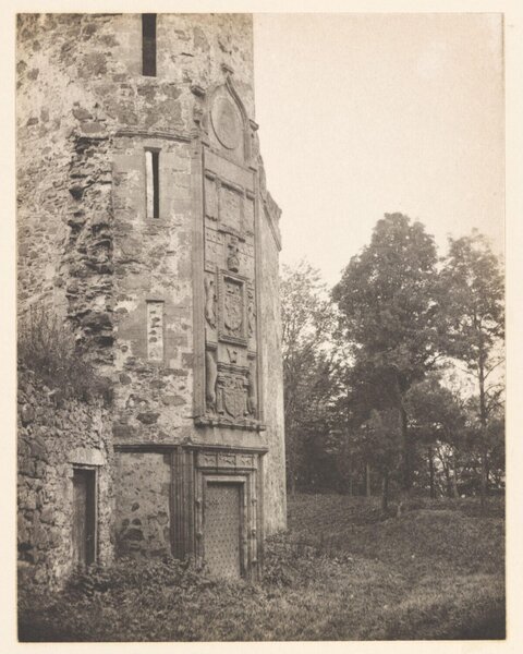 Old Ruined Castle Tower Exterior