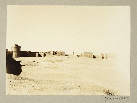 Ancient Fortress in Desert