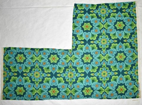 Retro Patterned Cut Fabric