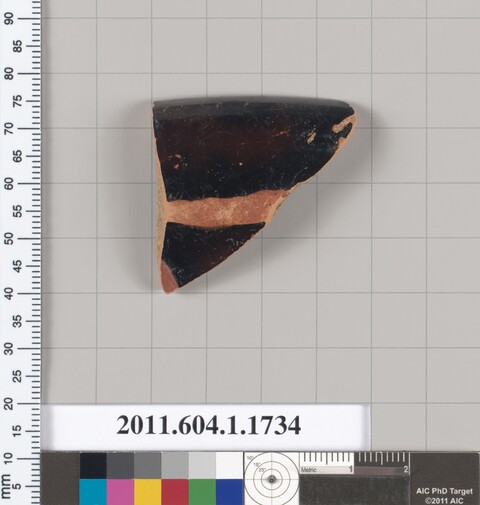 Black Glazed Pottery Fragment