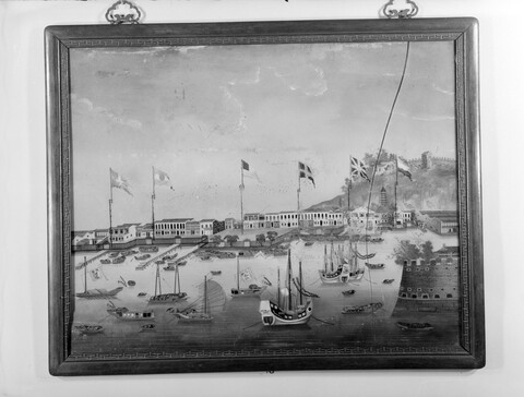 Old Canton Foreign Trade Port Painting
