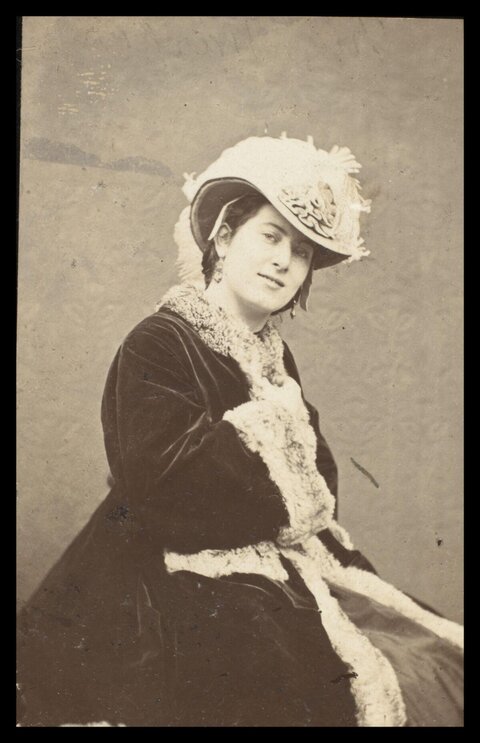 Vintage Studio Portrait of a Woman