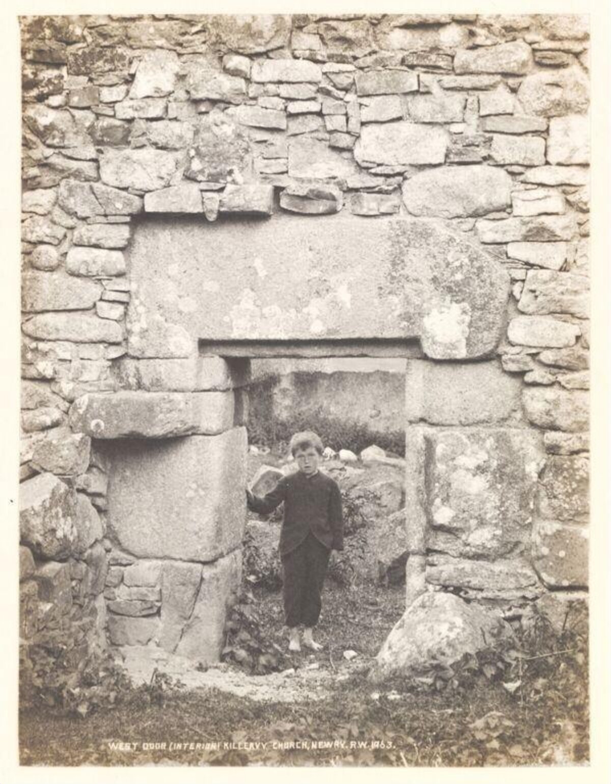 1863 Killevy Church West Door Interior