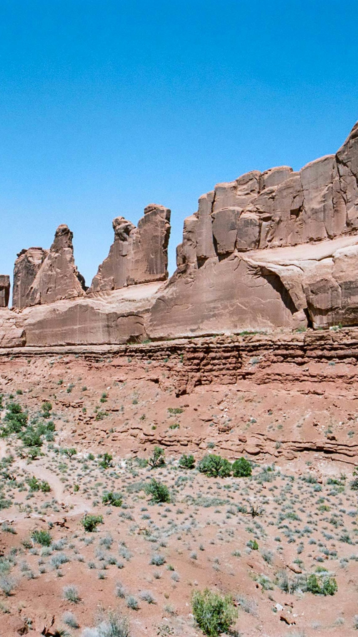 Desert Sandstone Rock Formations