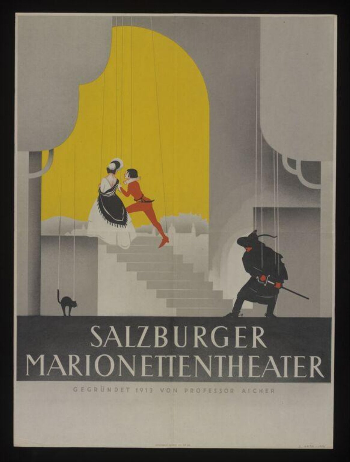 Salzburg Marionette Theater Poster