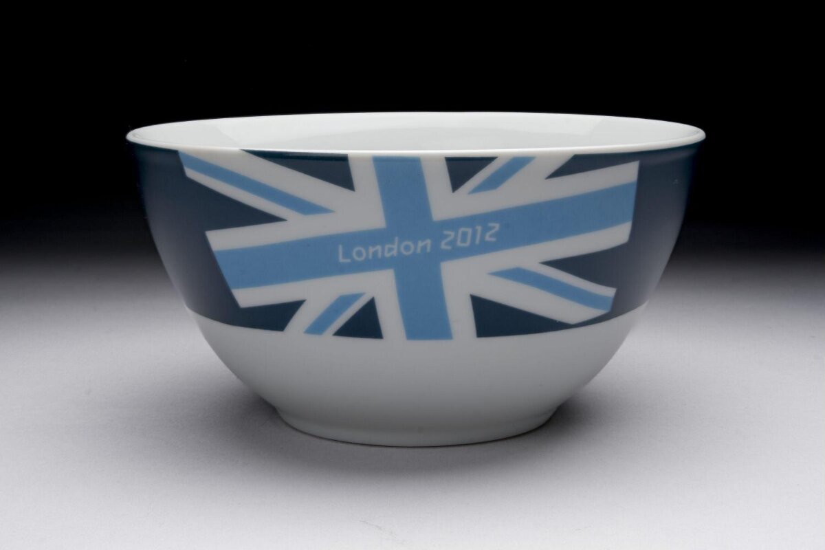 London 2012 Themed Union Jack Bowl