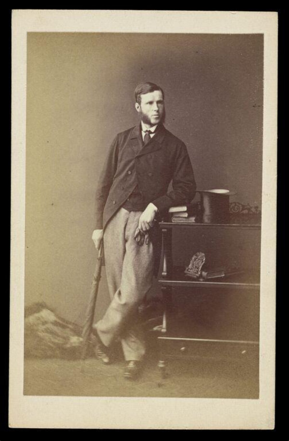 Vintage Portrait of a Victorian Gentleman