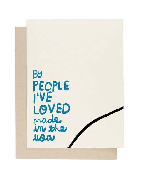 By People I've Loved Greeting Card
