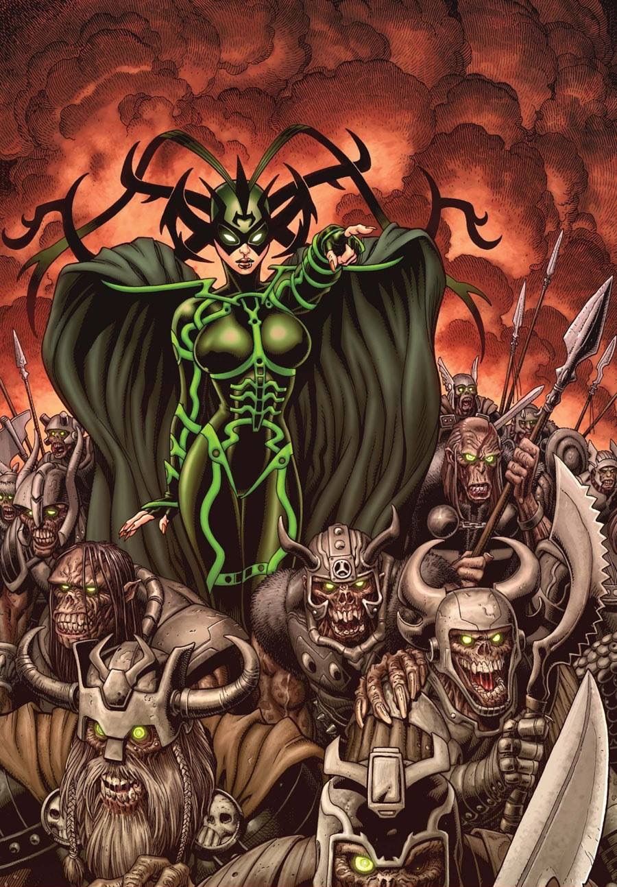 Hela and Her Undead Army
