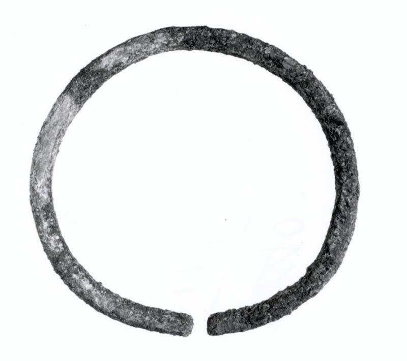 Ancient Corroded Iron Open Bracelet