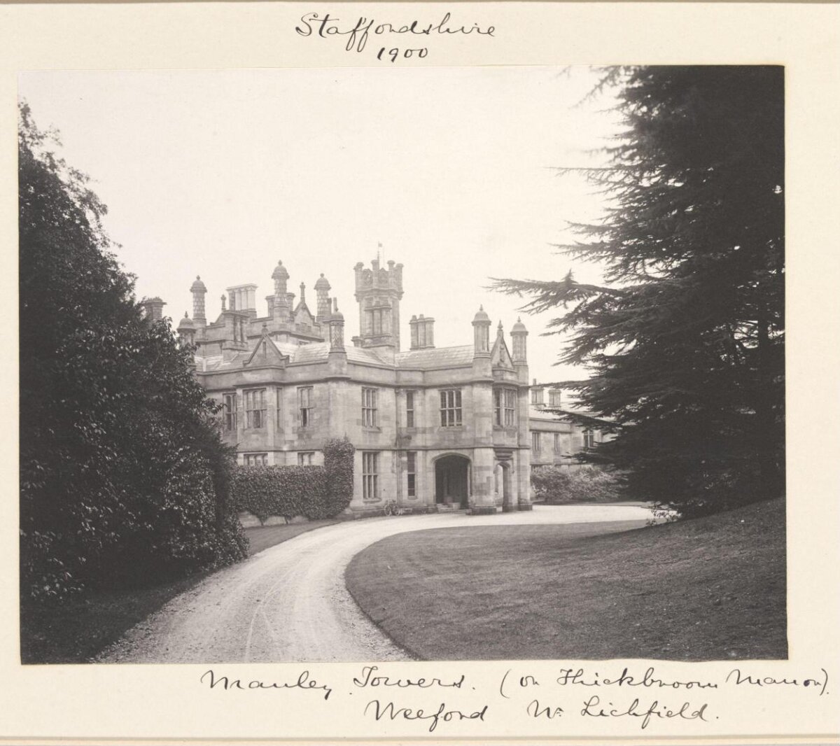 1900 Manley Towers in Staffordshire