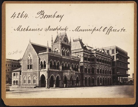 Vintage Photo of Bombay Mechanics Institute