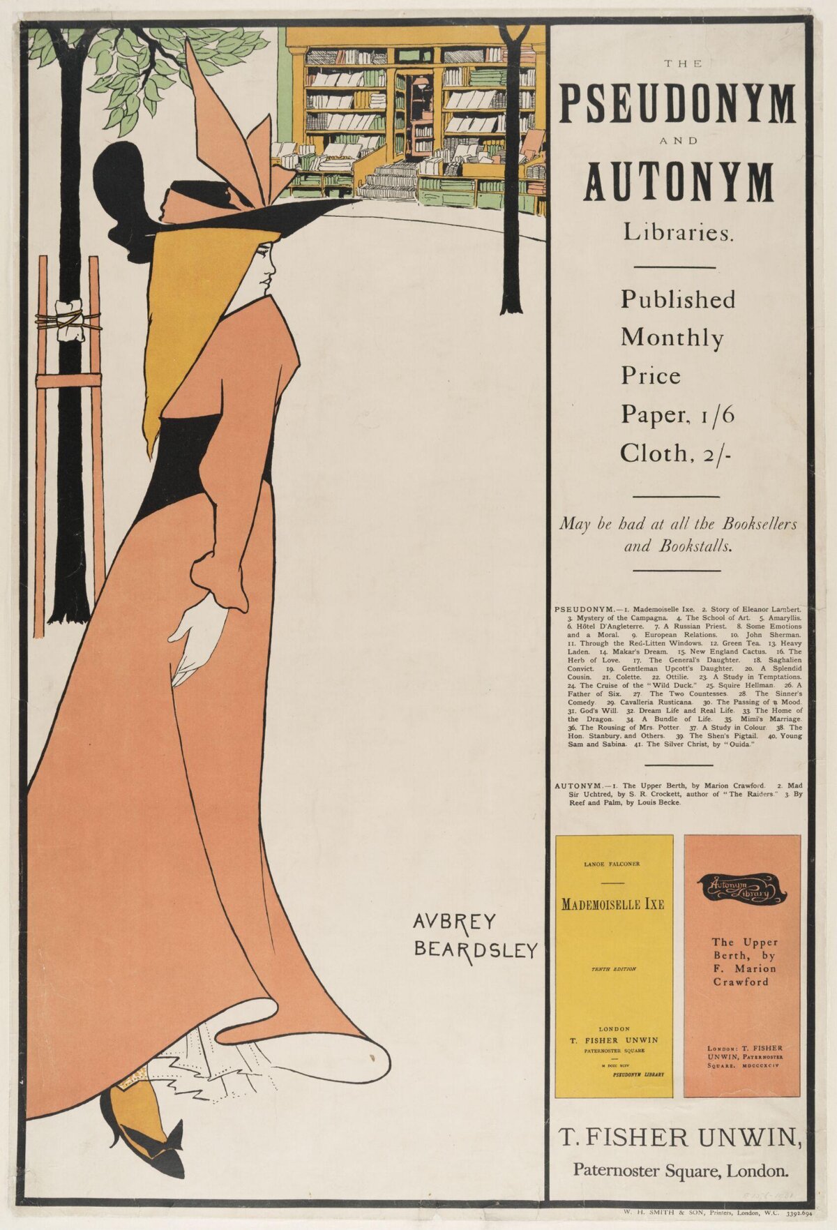 Pseudonym and Autonym Libraries Poster