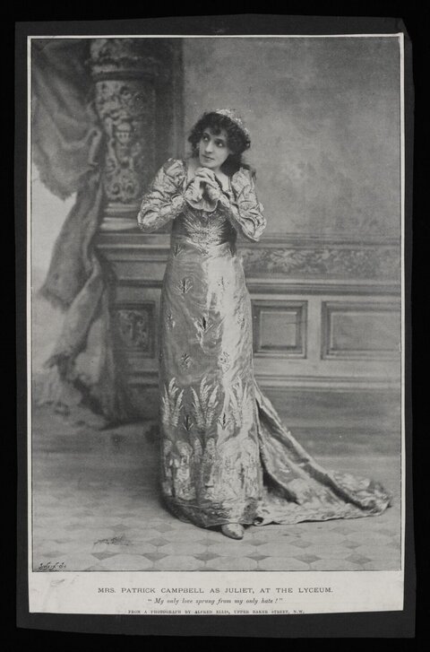 Mrs Patrick Campbell as Juliet Portrait