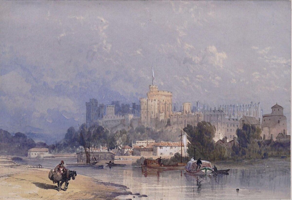 Windsor Castle from River Thames