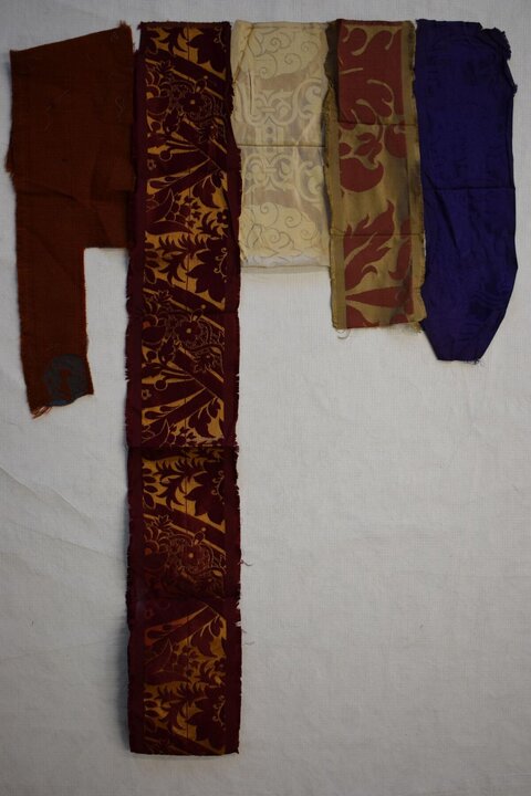 Various Traditional Fabric Samples
