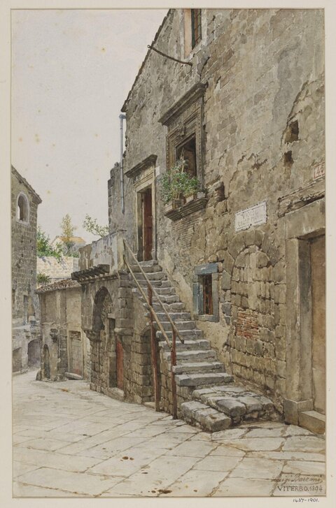 Old Street in Viterbo