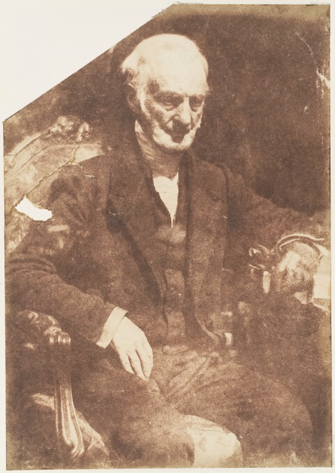 Portrait of Seated Elderly Man