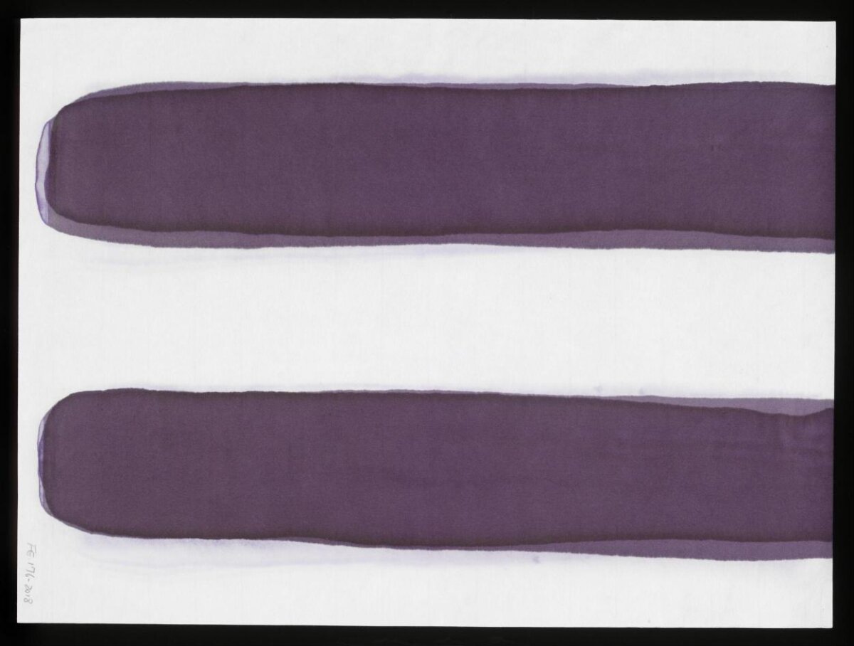 Minimalist Purple Abstract Art