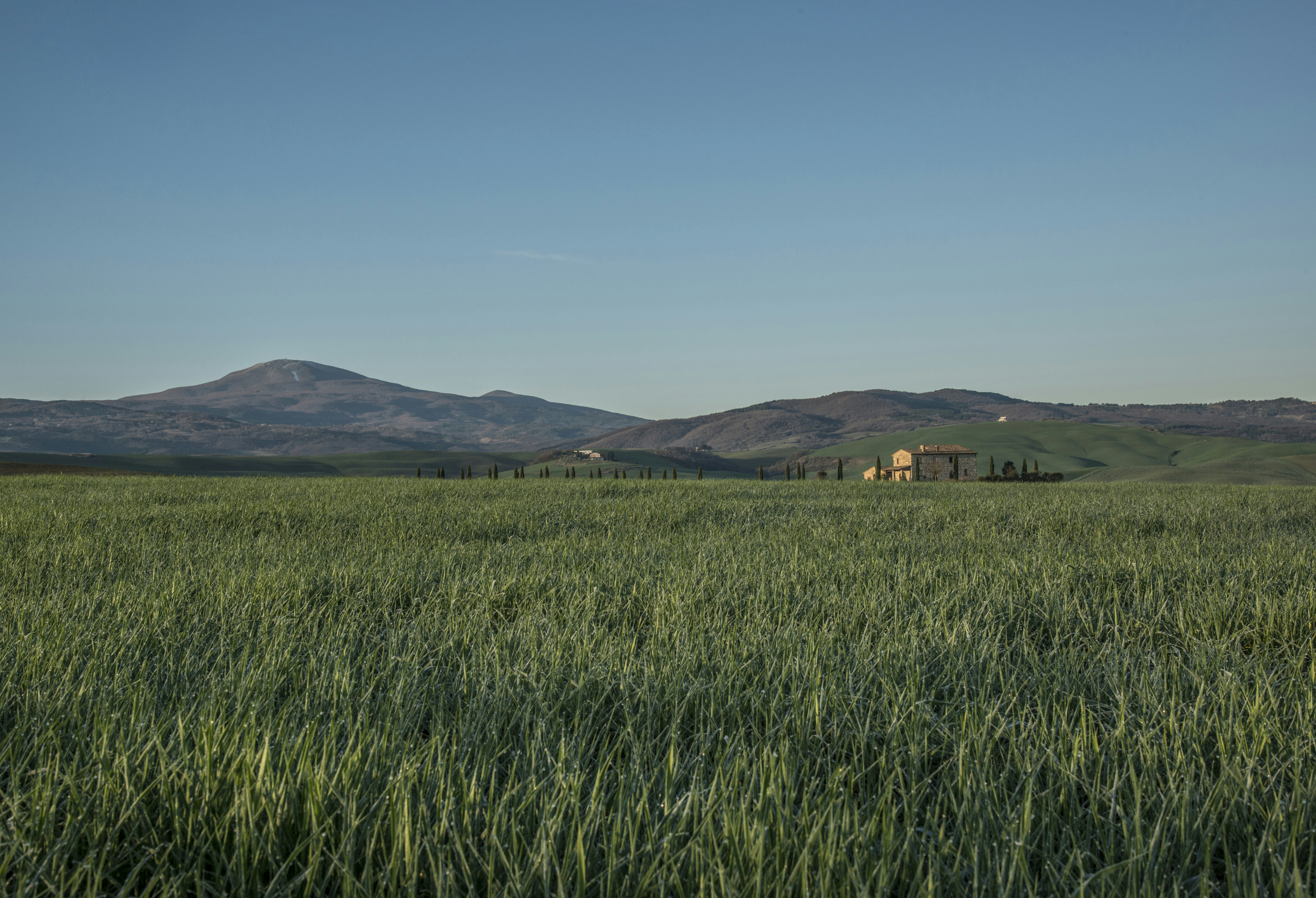 Tuscany Rolling Countryside Landscape