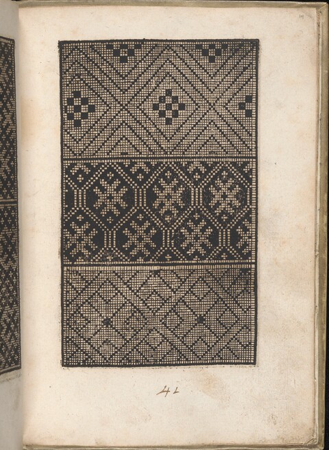 Vintage Geometric Embroidery Pattern