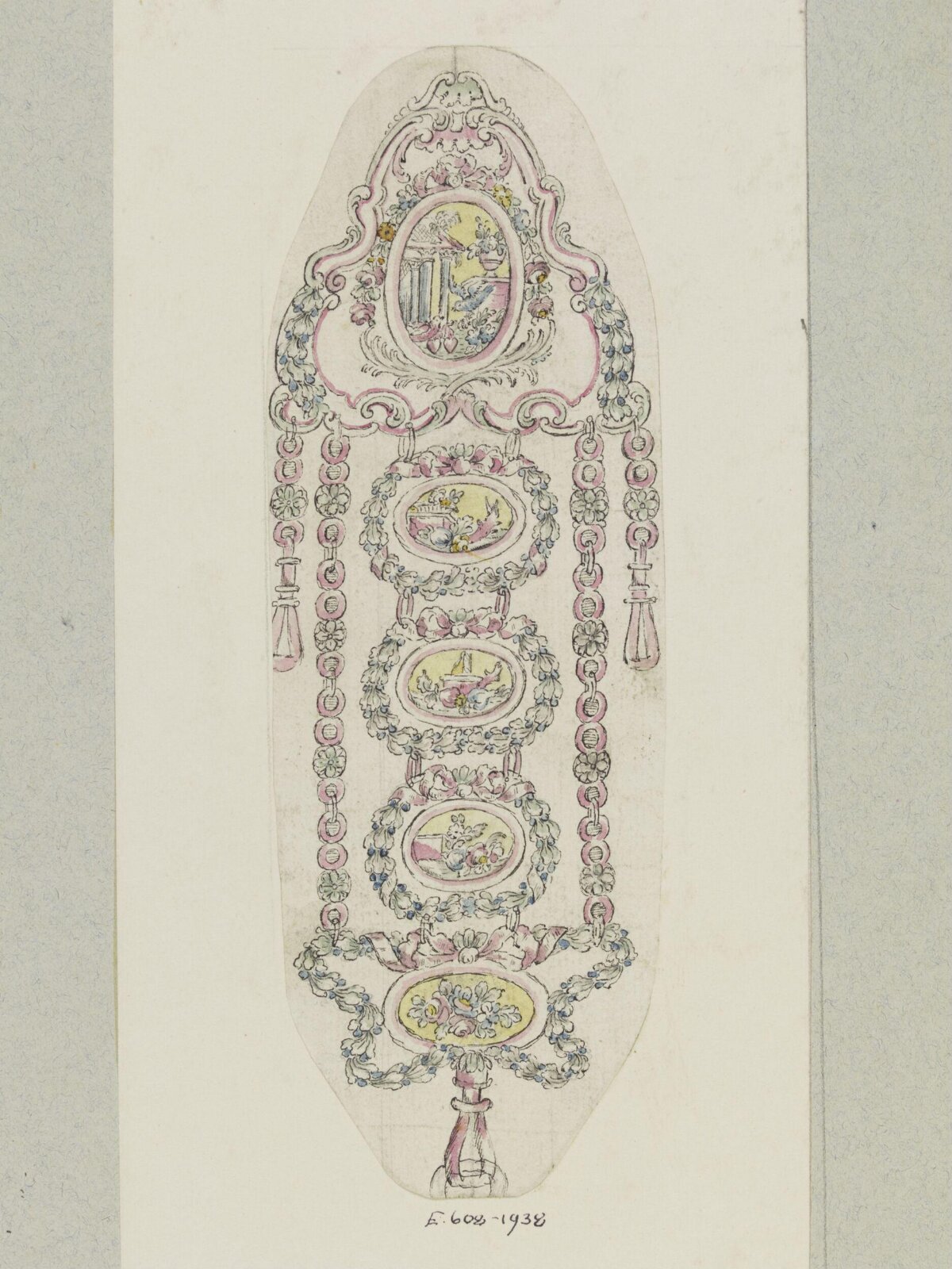 Decorative Pendant Design Sketch