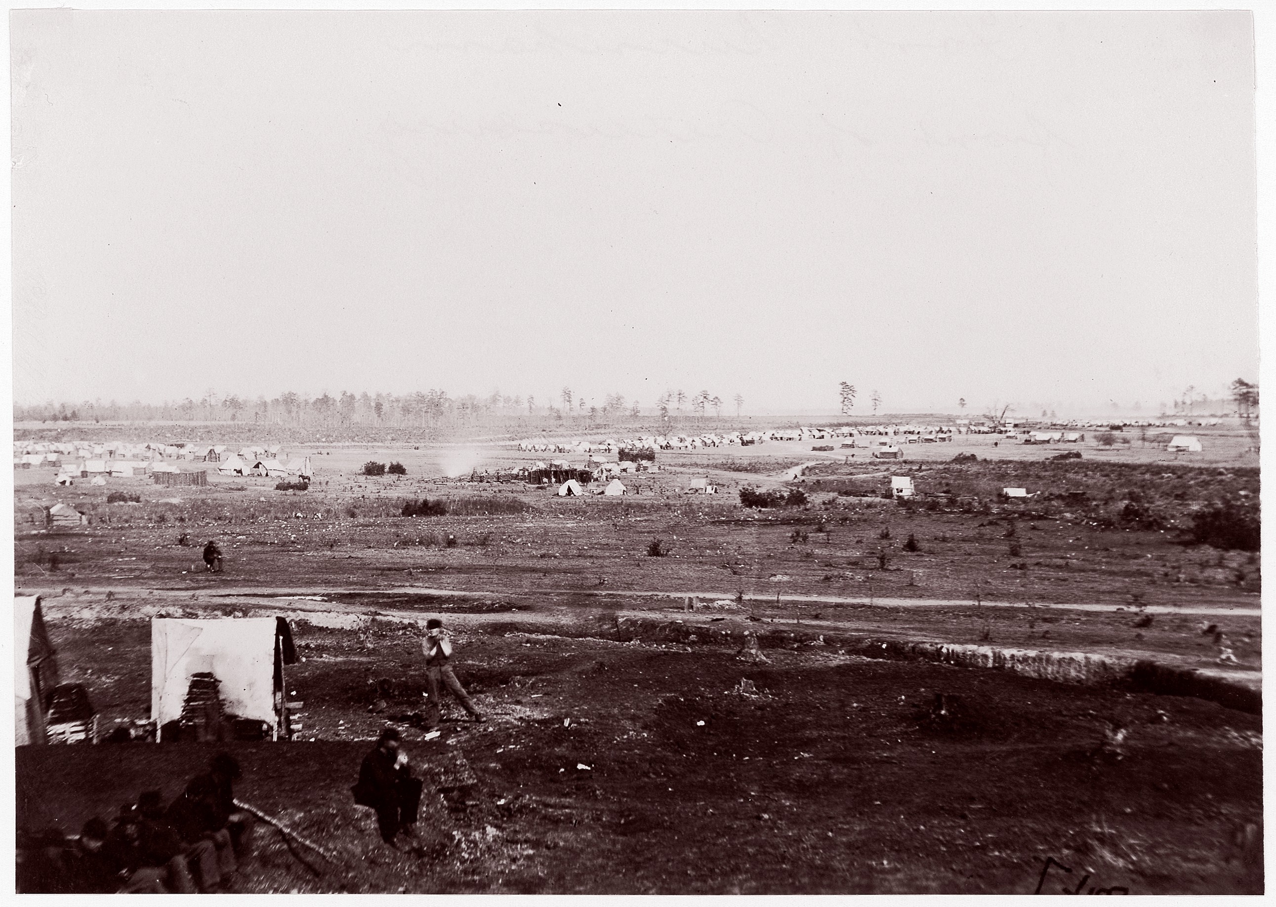 19th Century Military Encampment