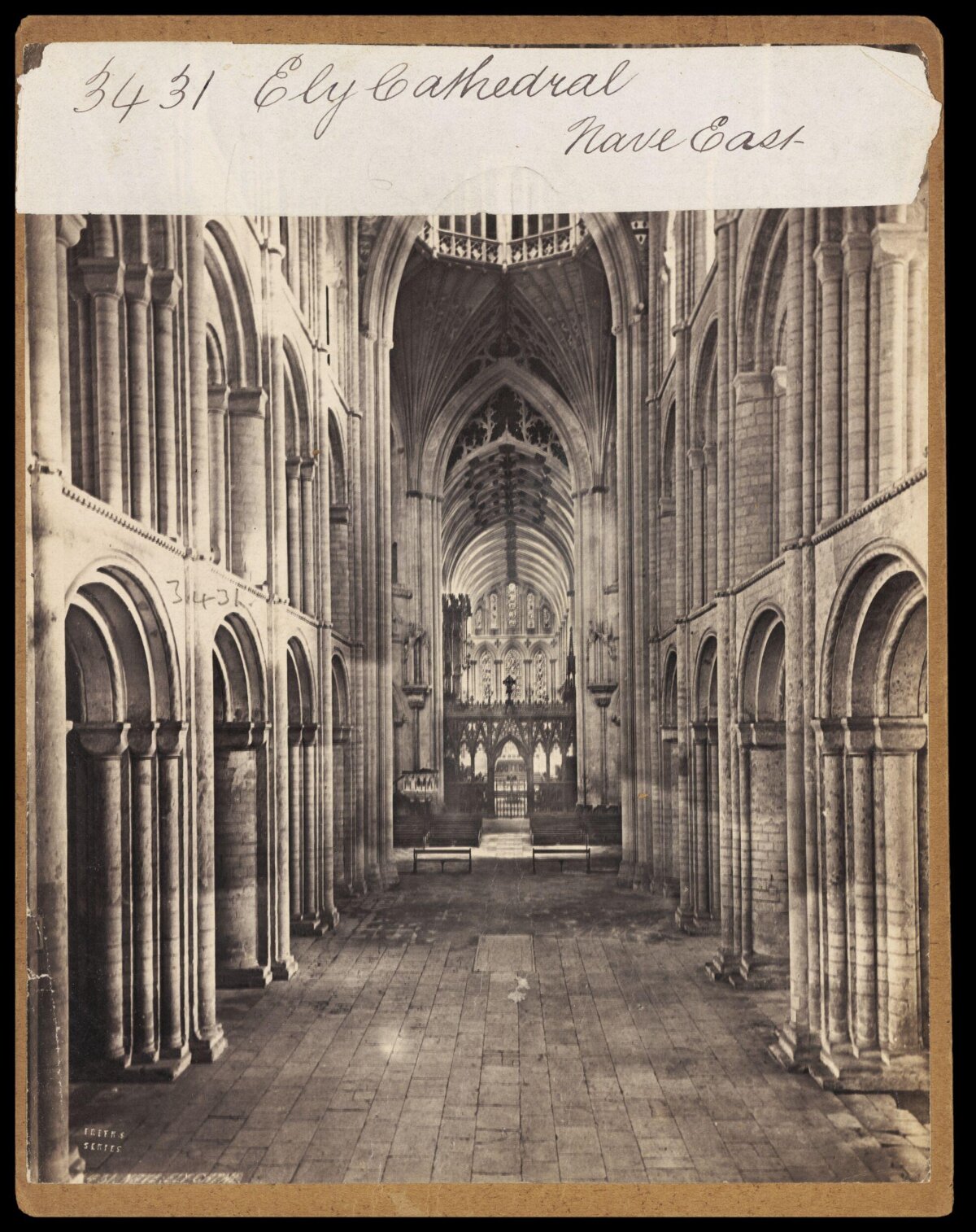 Ely Cathedral Nave East Interior