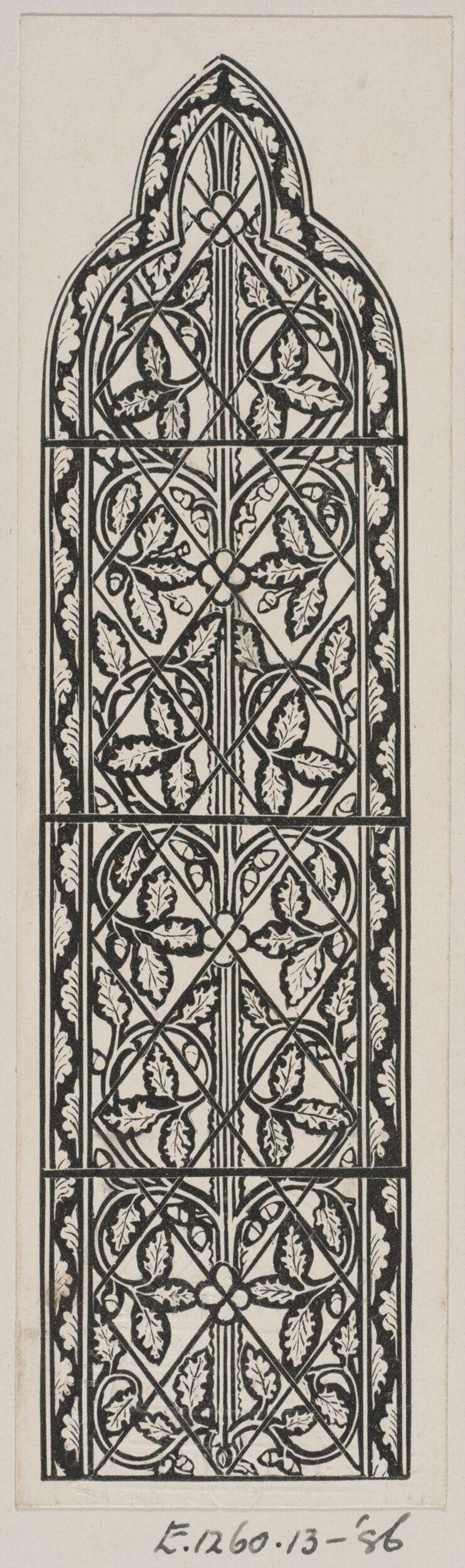 Gothic Stained Glass Window Design