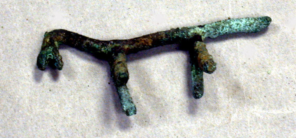 Corroded Ancient Bronze Key