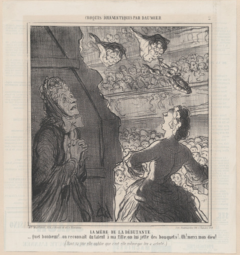 Daumier's The Debutante's Mother