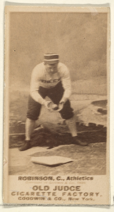 Old Judge Baseball Cigarette Card