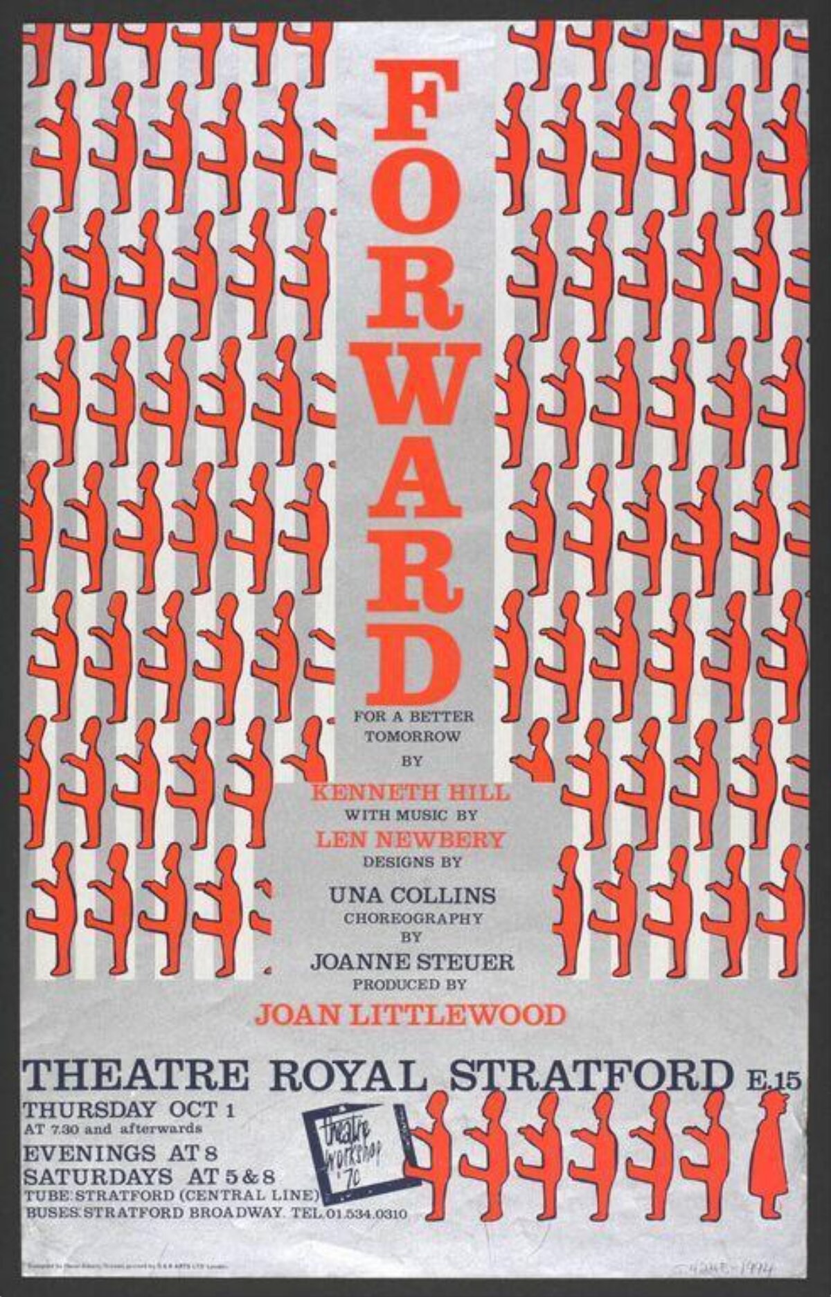 Forward Theatre Performance Poster