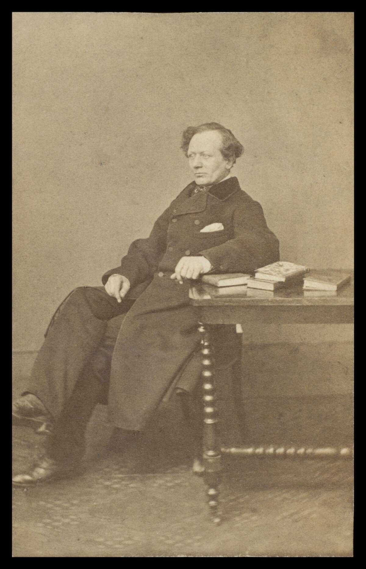 19th Century Seated Man Portrait