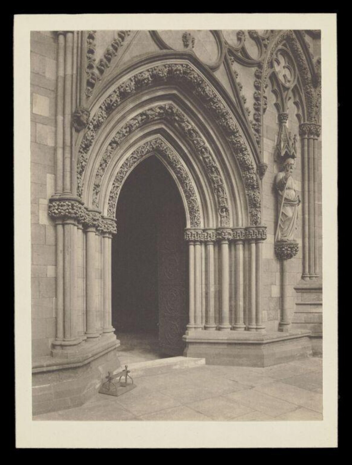 Gothic Church Main Entrance