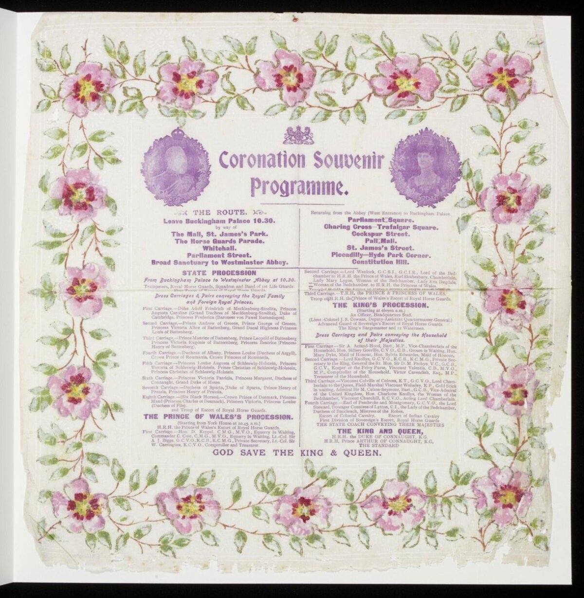 Vintage Coronation Souvenir Programme