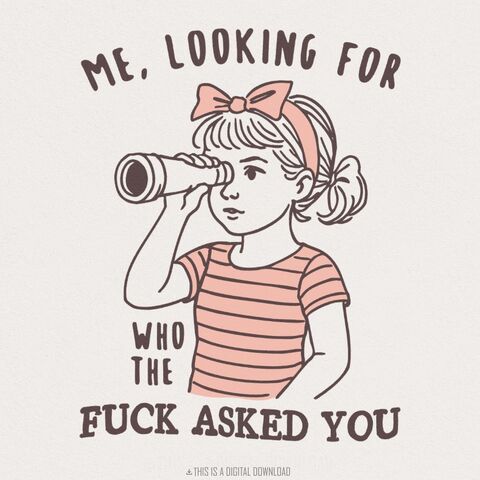 Sarcastic Girl Looking Through Binoculars Meme