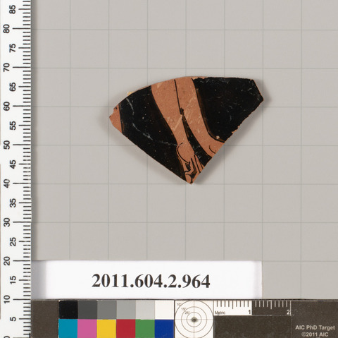 Painted Ancient Pottery Shard